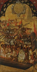 De verovering van Mexico. Tafel XXIII